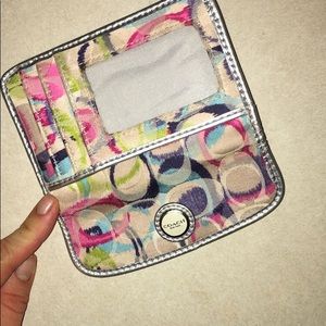 Authentic Coach card/ID wallet